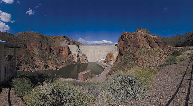 Roosevelt Dam, Apache Trail, Arizona, March 13, 2009